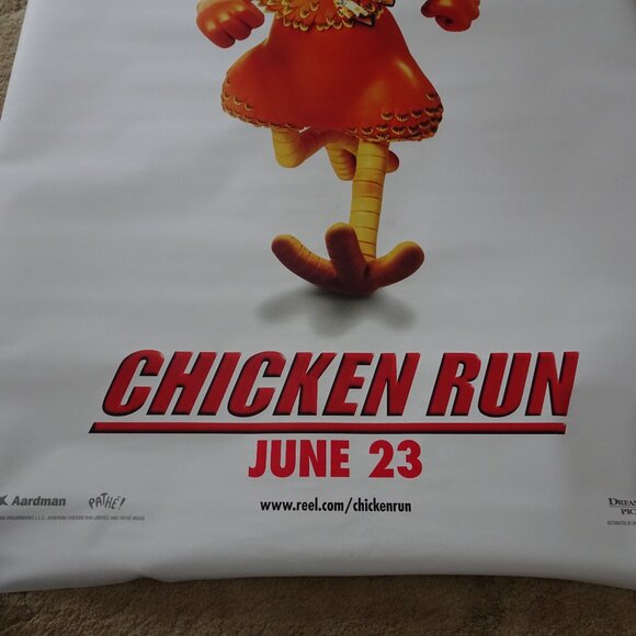 CHICKEN RUN - MOVIE BANNER - GINGER CHARACTER BANNER - Picture 2 of 4